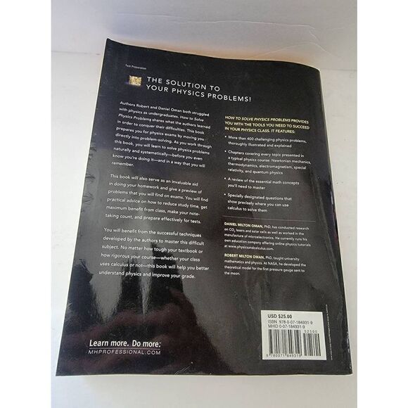 How to Solve Physics Problems by Robert Milton Oman and Daniel Milton Oman - Picture 3 of 5